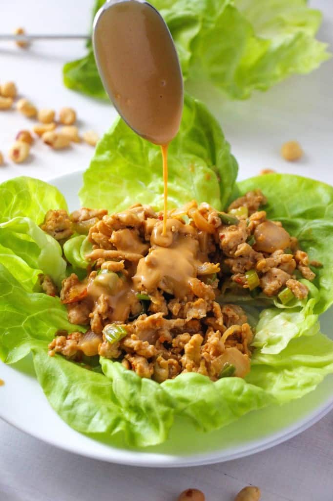 Copycat P F Chang S Chicken Lettuce Wraps Layers Of Happiness